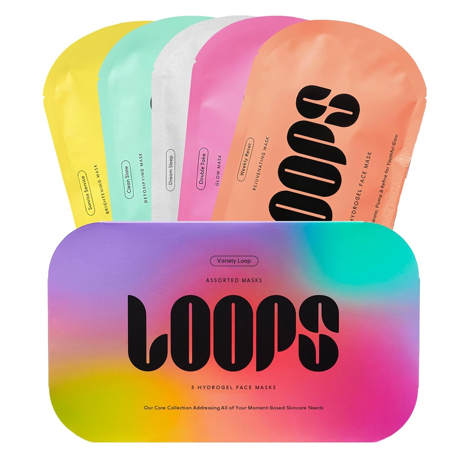 A Comprehensive Review of LOOPS Variety Loop Kit: Five Hydrogel Korean Face Masks for Skin Detox, Repair, and Rejuvenation
