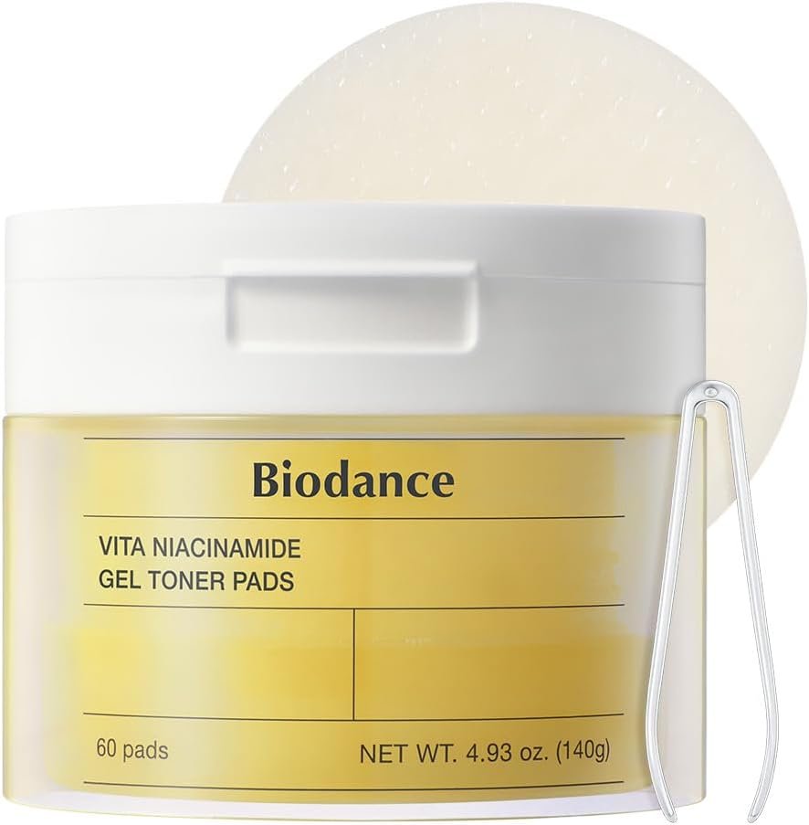 Biodance Vita Niacinamide Gel Toner Pads: A Comprehensive Review for Even Skin Tone and Dark Spot Correction