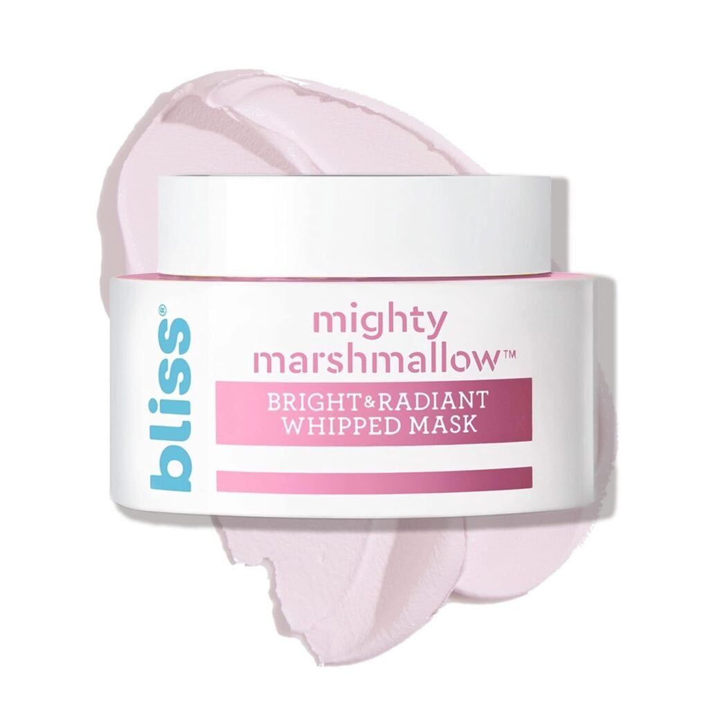 Bliss Mighty Marshmallow + Vitamin C Whipped Mask Review: A Natural Solution for Brightening and Hydrating Skin
