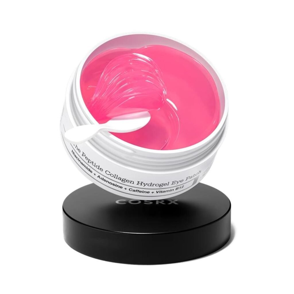 COSRX Pink Peptides Collagen Hydrogel Eye Patch Review: An Effective Solution for Puffiness and Dark Circles