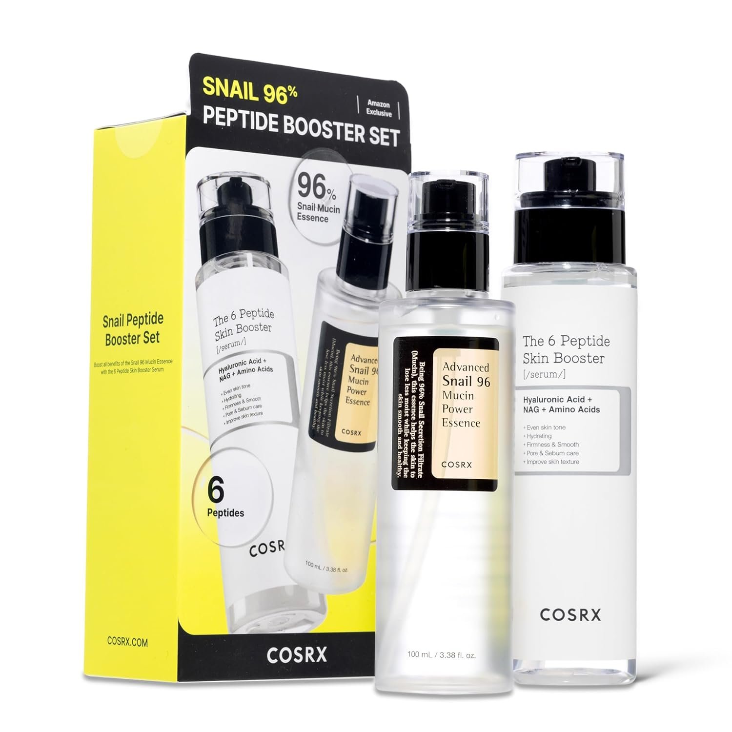 COSRX Snail Mucin 96% Peptide Booster Set: An In-Depth Review of its Skincare Benefits