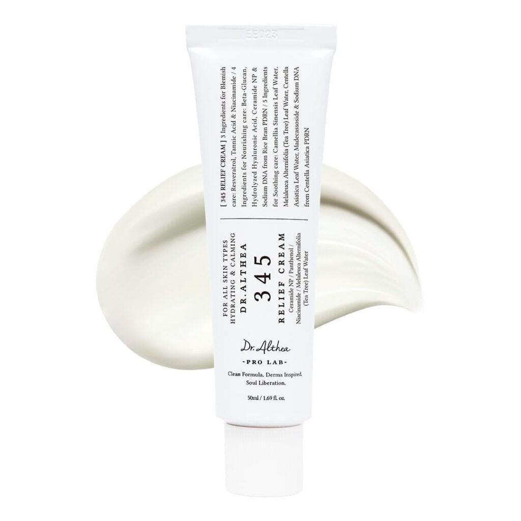 Dr.Althea 345 Relief Cream Review: The Ultimate Korean Moisturizer for Blemish Care & Soothing Recovery
