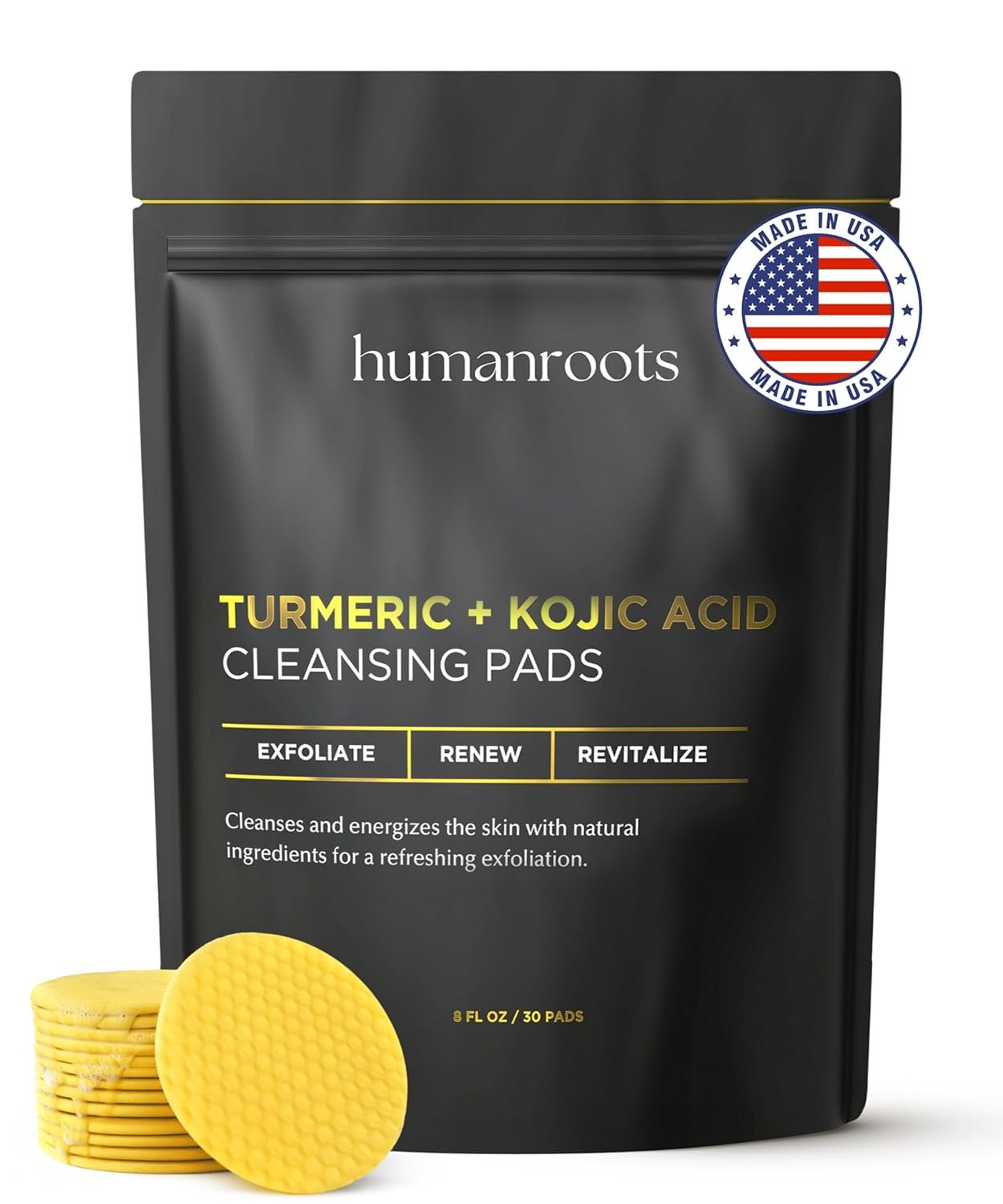 Effective Exfoliation with Turmeric Kojic Acid Cleansing Pads: A Review of Skincare Benefits