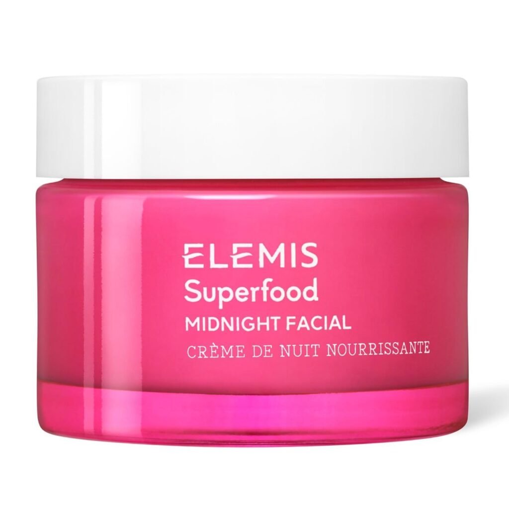 ELEMIS Superfood Midnight Facial: A Hydrating and Firming Solution for Dry Skin