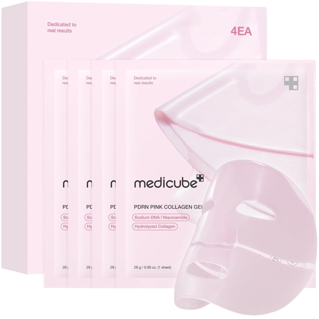 Medicube Salmon DNA PDRN Pink Collagen Jelly Gel Mask: A Review on Hydration and Firming for Glass Skin