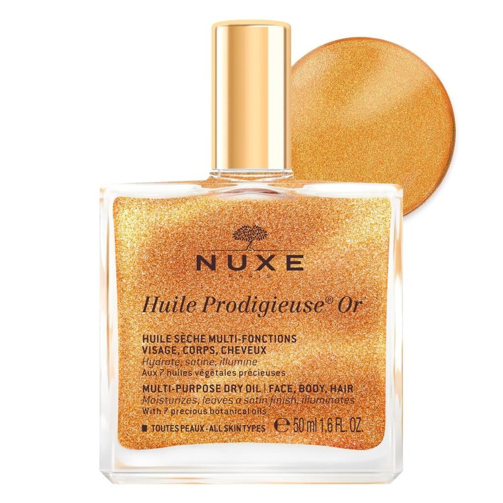 NUXE Huile Prodigieuse Shimmer: A Multifunctional Dry Oil for Radiance and Hydration