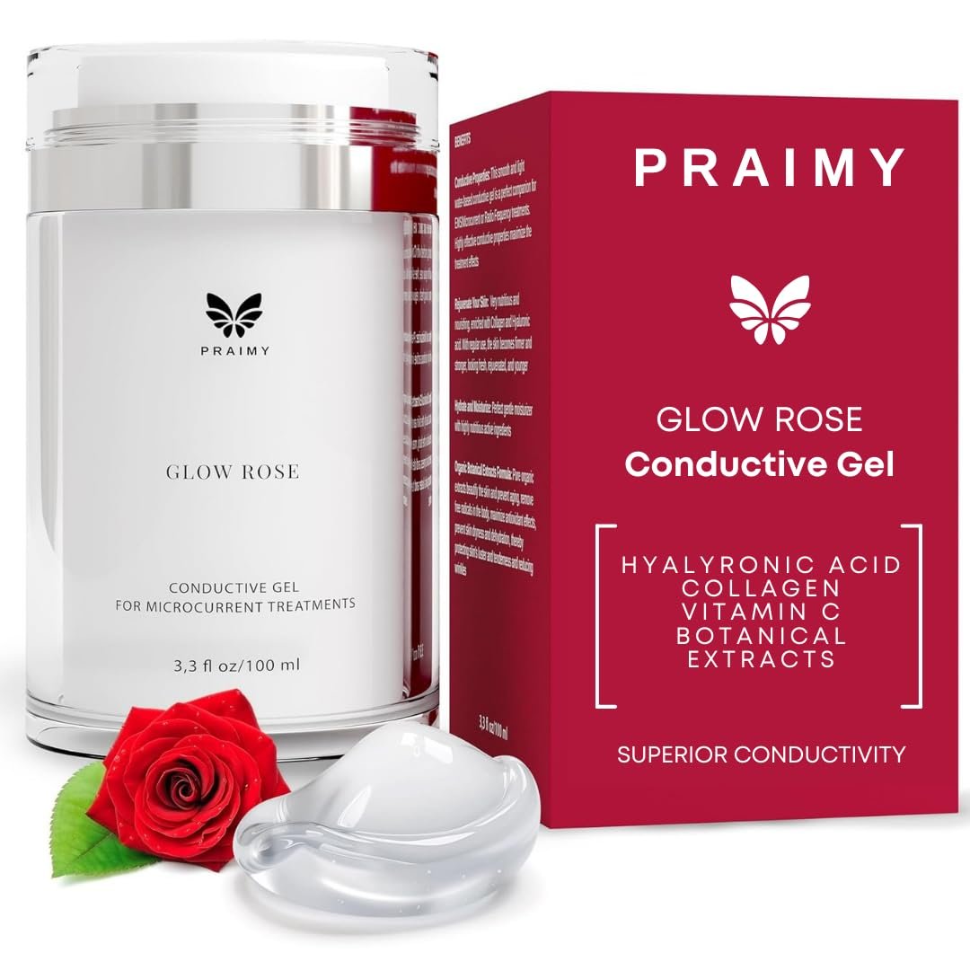 PRAIMY Glow Rose Conductive Gel: A Comprehensive Review of This Luxury Skincare Primer for Beauty Devices