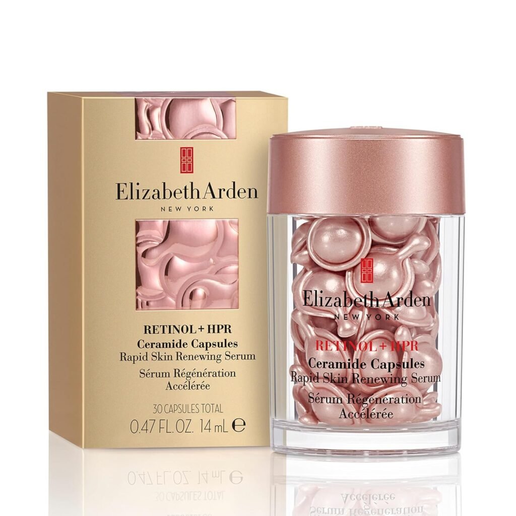 Review of Elizabeth Arden Retinol + HPR Ceramide Serum Capsules for Effective Anti-Aging Treatment