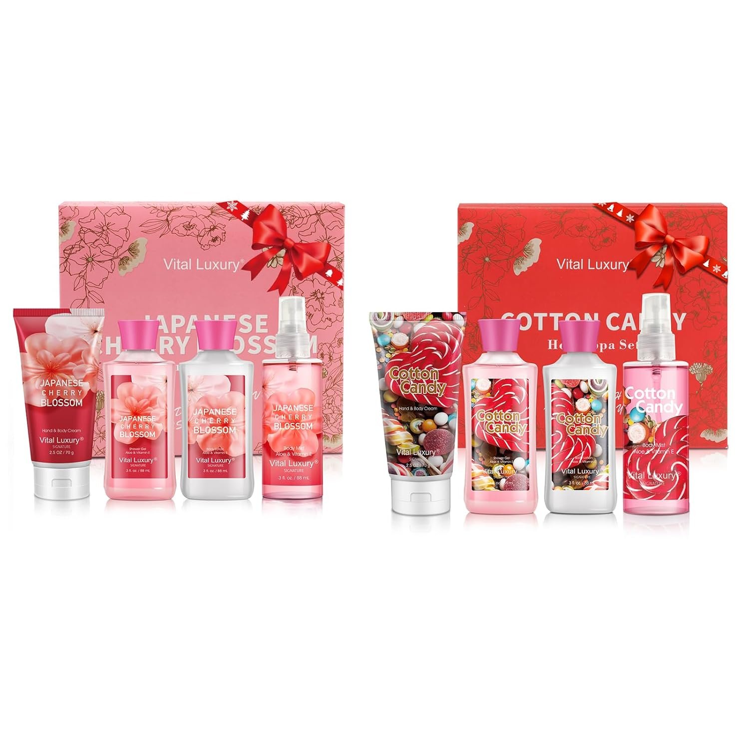 Bath & Body Kit: A Comprehensive Review of the Japanese Cherry Blossoms & Cotton Candy Scented Spa Set