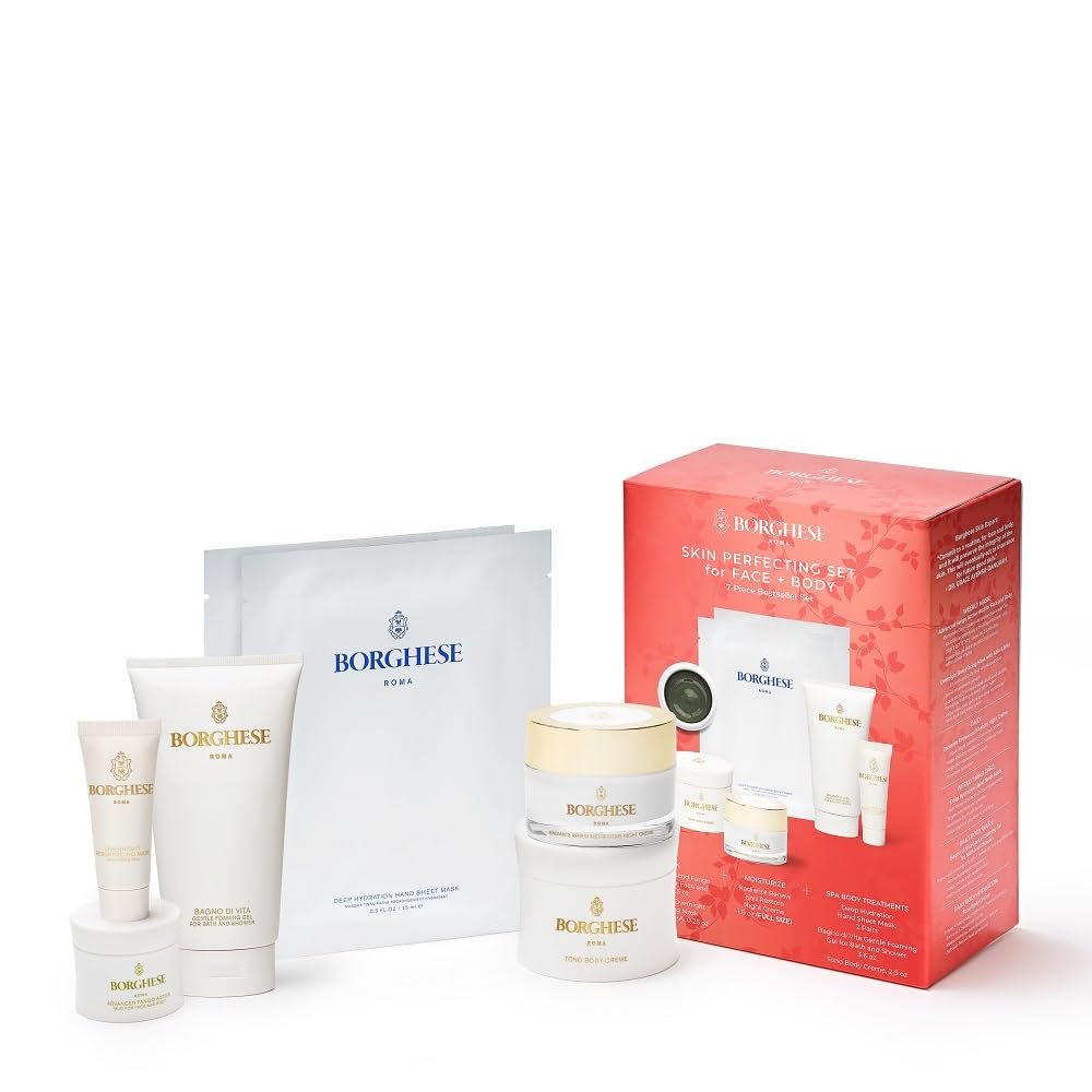 Borghese 7-Piece Skin Perfecting Gift Set: A Comprehensive Review of Luxurious Skincare Essentials