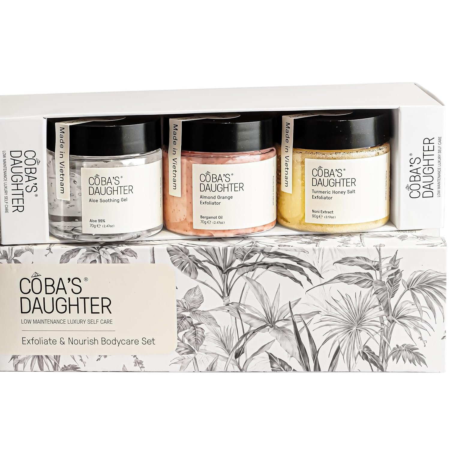 COBA’S DAUGHTER Luxury Spa Gift Set Review: A Mini Body Scrub Trio for Ultimate Self-Care