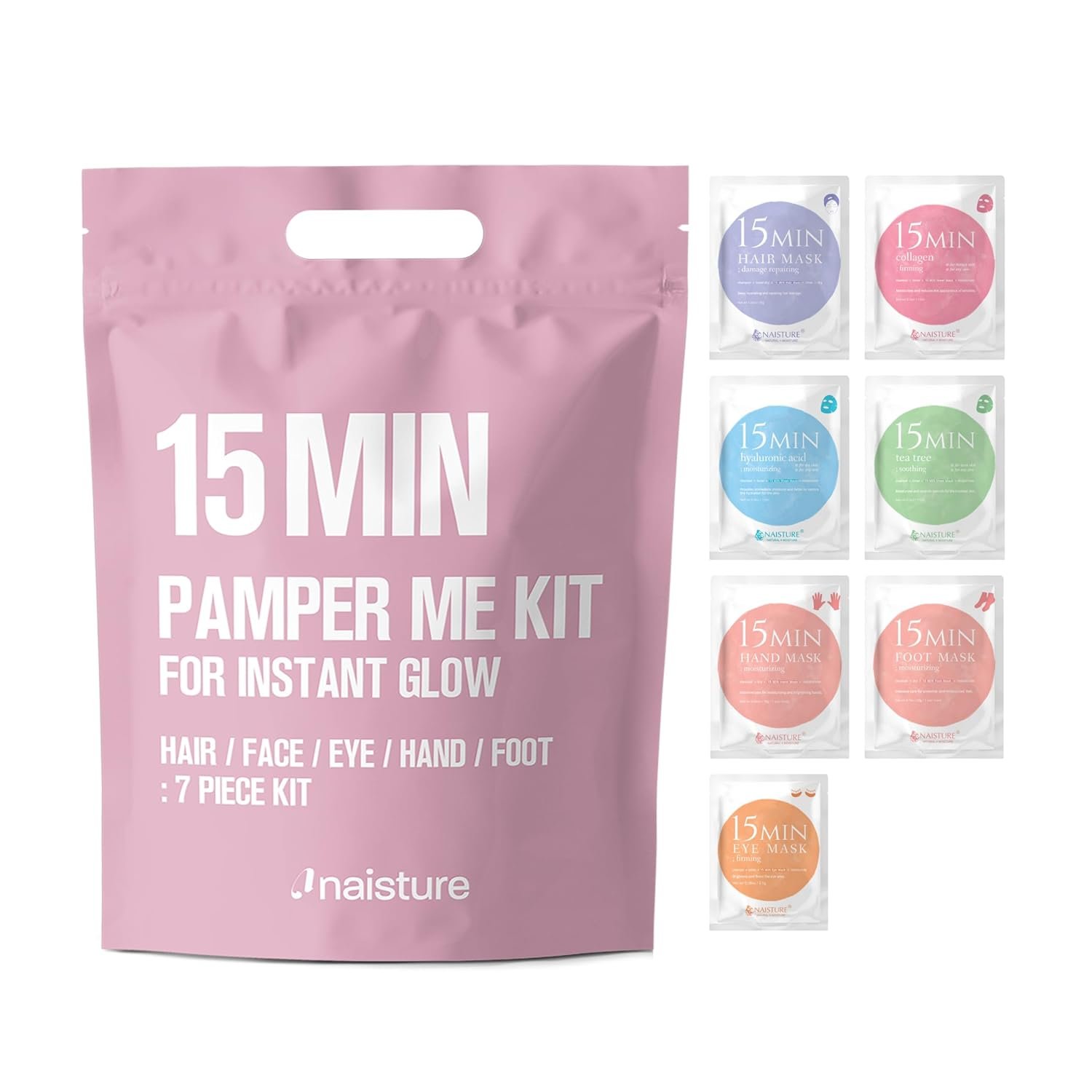 Exploring the 15 Min Pamper Me Kit by Naisture: A Comprehensive Review of Korean Spa Skincare Essentials