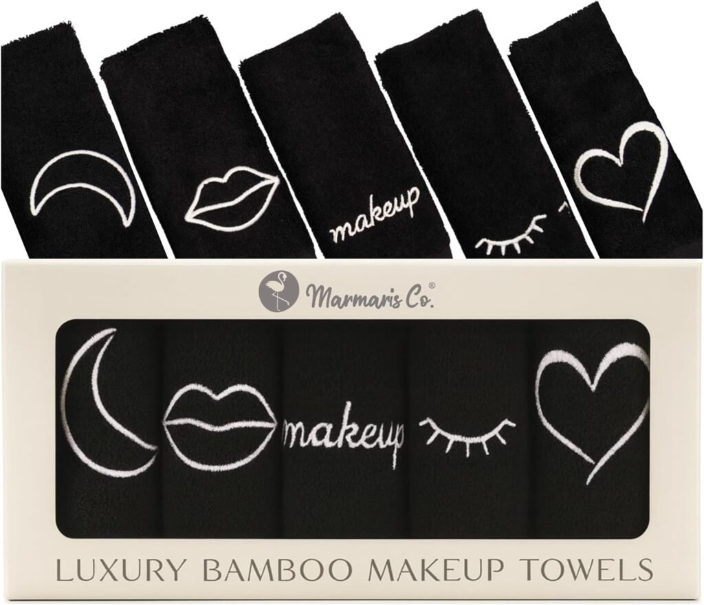 Marmaris Co. Luxury Black Makeup Washcloths: A Review of Their Effectiveness for Daily Cleansing