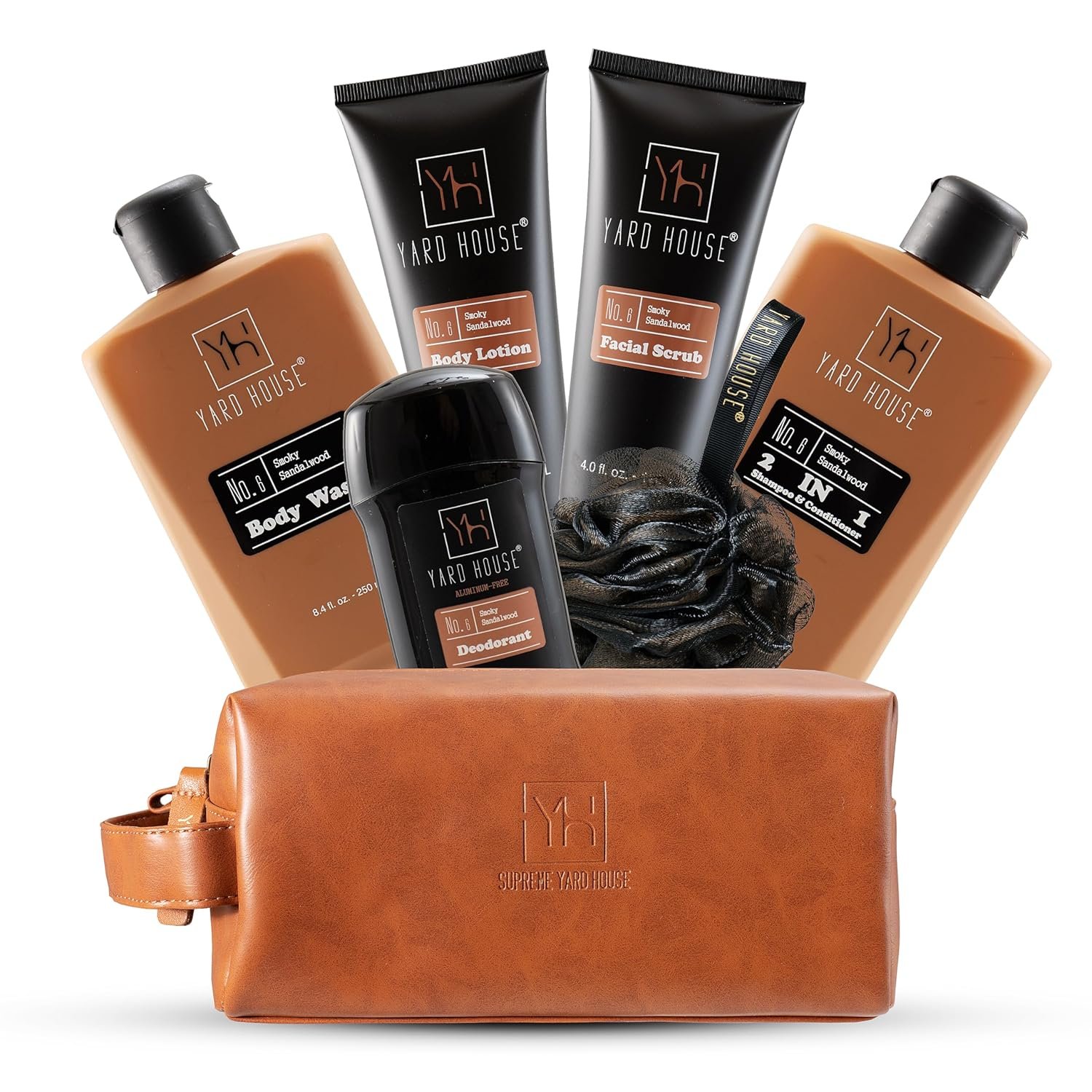 YARD HOUSE Luxury Men’s Bath and Body Gift Set: A Natural Skincare Essential for Him