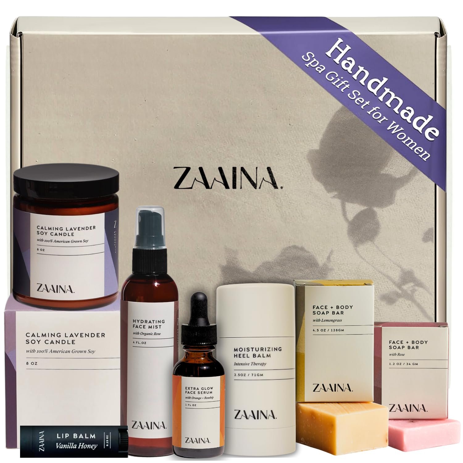 ZAAINA Spa Gift Set for Her: A Luxurious At-Home Spa Experience for Any Occasion