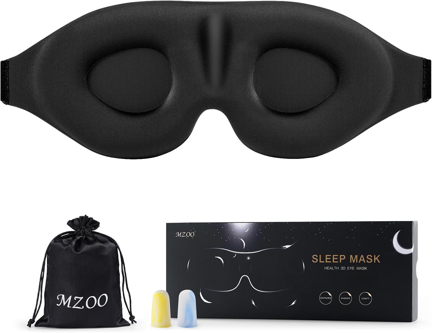 In-Depth Review of the MZOO Luxury Sleep Eye Mask: Comfort and Light Blocking for Side Sleepers
