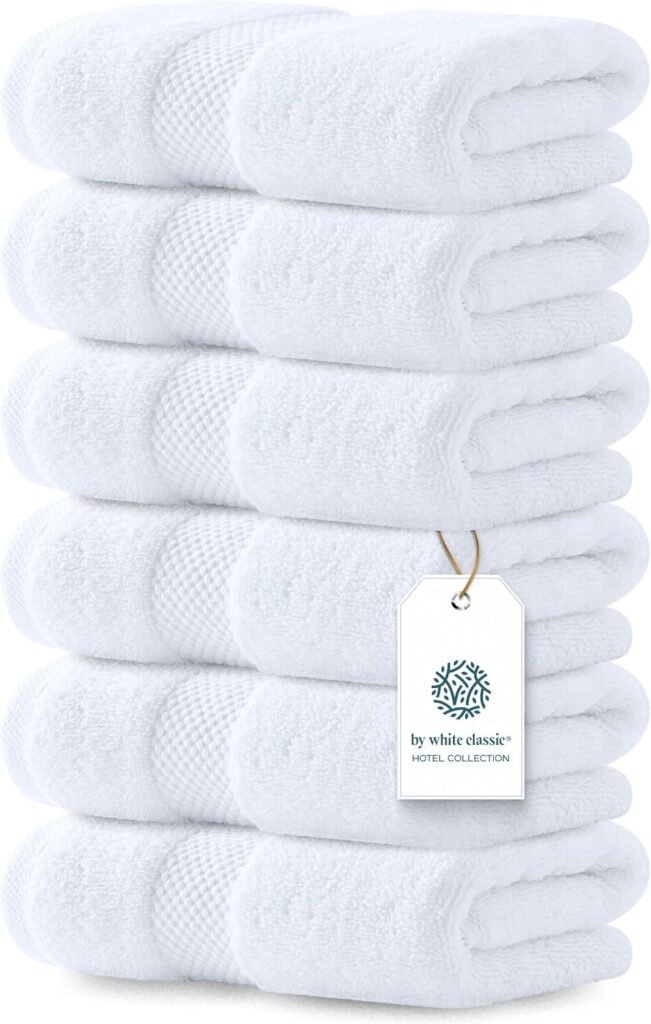 Luxury White Hand Towels: Review of 100% Turkish Cotton Towels for a Spa-Like Experience at Home