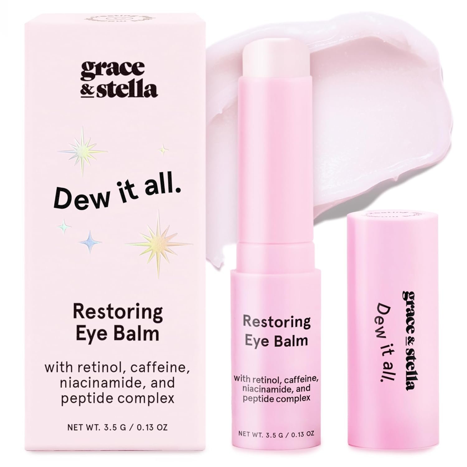 grace & stella Under Eye Brightener Balm Stick: A Comprehensive Review on Hydration and Dark Circle Reduction.